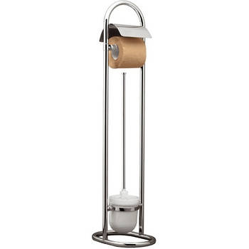 Тримач туалетного паперу спільно з щіткою для унітазу Merida