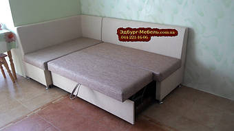 Кухонный уголок со спальным местом — практичное решение использования Вашего жилого пространства, а также для размещения гостей. Красив, практичен, надежен.