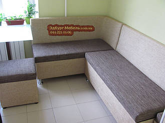 Кухонный уголок со спальным местом — практичное решение использования Вашего жилого пространства, а также для размещения гостей. Красив, практичен, надежен.