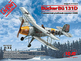 Bücker Bü 131D, Німецький навчальний літак ІІ МВ. 1/32 ICM 32030