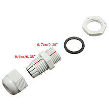 Кабельний ввід метричний МG 20x1,5, фото 3