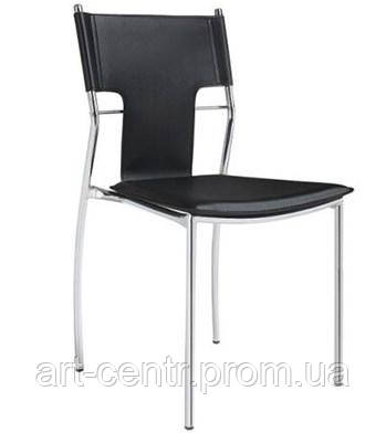 Стілець офісний, стілець для дому, стілець для відвідувачів, стілець обідній (БЕРлін Х чорний)