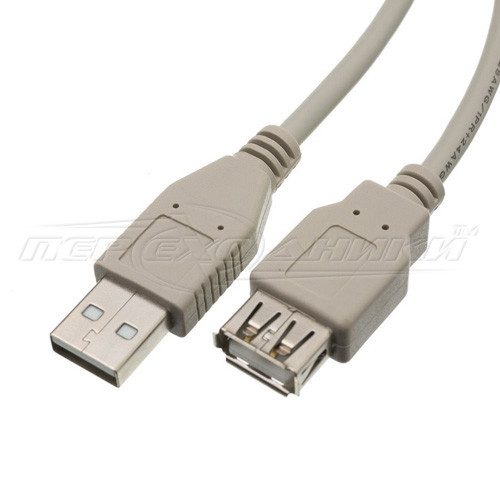 Кабель подовжувач USB 2.0 AM — AF, 3 м