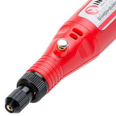 Пряма шліфмашина (гравер) 18В, 0-18000об/хв. INTERTOOL DT-0518, фото 4