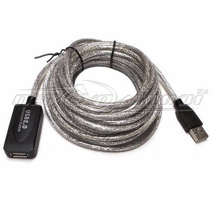 Активний USB 2.0 подовжувач, 10 м, фото 1