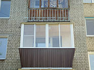 Балконна металопластикова рама REHAU Euro-Design 60 фурнітура MACO, фото 3