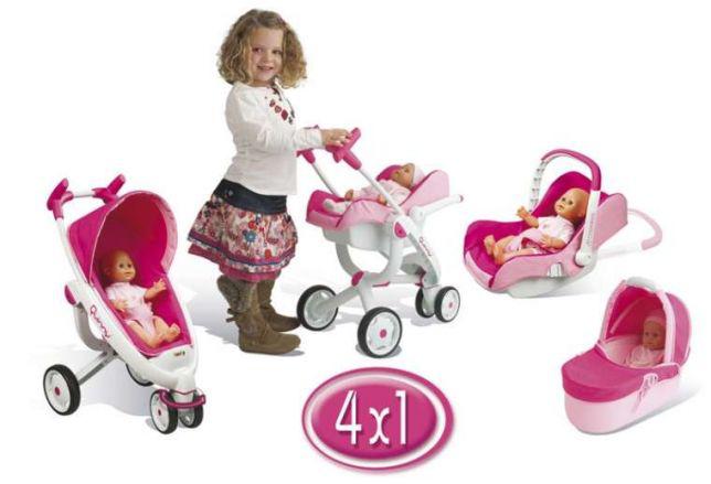 Коляска для ляльок Smoby Maxi Cosi 4 в 1 (550389)