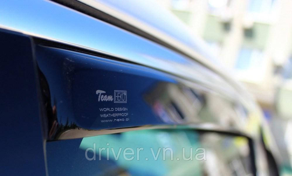 Дефлектори вікон Heko  Mercedes C-klasse W-205 4D 2014  SEDAN / вставні, 4шт/