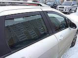Дефлектори вікон Heko  Nissan Almera N16 2000-2006 4D / скотч, кт - 4шт/ Sedan , фото 7