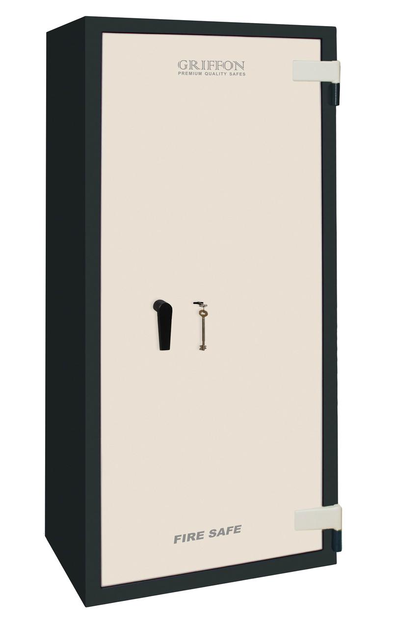 Сейф вогнестійкий Griffon FS.157.K для документів, грошей та цінностей (30 хв. вогнестійкості) 1565(в)х600(ш)х500(гл) с ключовим