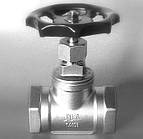 Вентиль нержавіючий муфтовий AISI 304 Ду15 Ру12