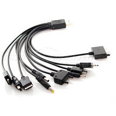 Универсальное зарядное устройство USB 10 в 1 для iPhone 4,5,6 и др.