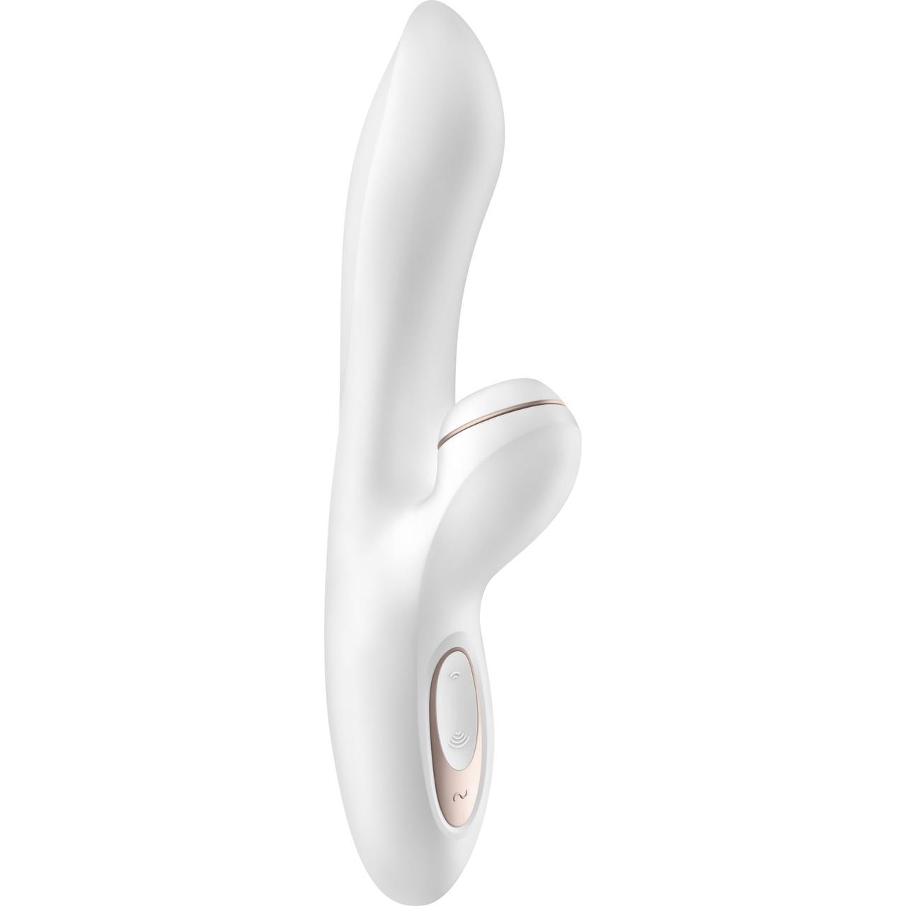 Вакуумний кліторальний стимулятор Satisfyer Pro G-Spot Rabbit, 19х3 см.