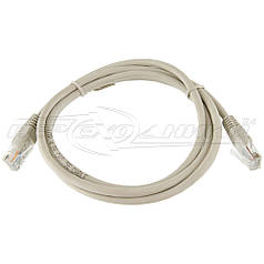 Патч-корд литий CAT5e UTP, RJ45, біметал, 1.5 м