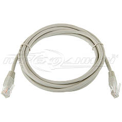 Патч-корд литий CAT5e UTP, RJ45, біметал, 2 м