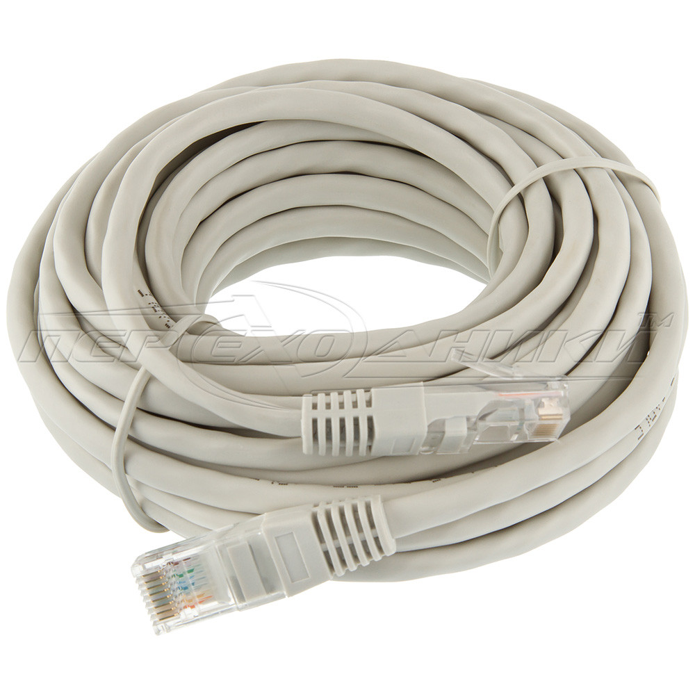 Патч-корд литий CAT5e UTP, RJ45, мідь, 10 м