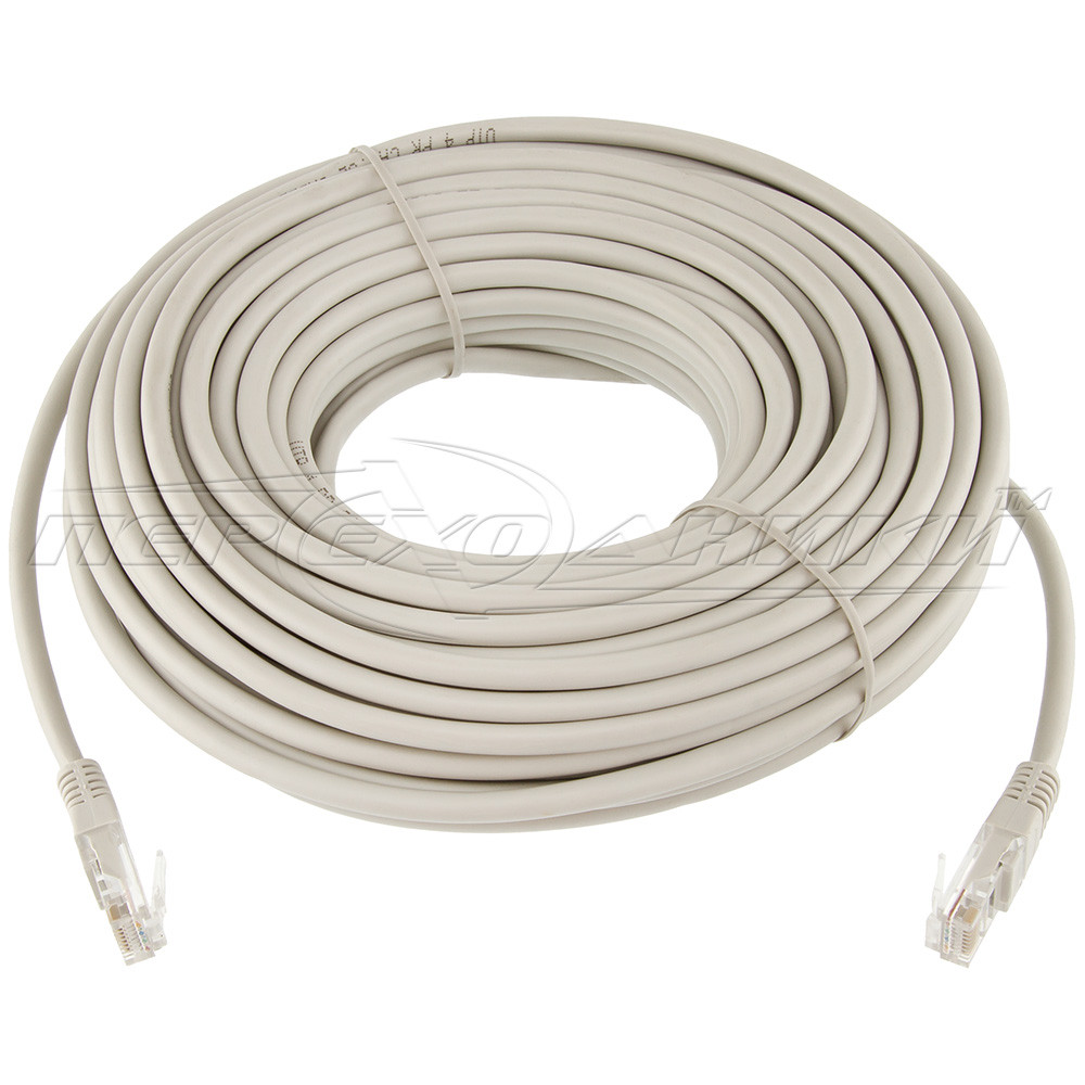 Патч-корд литий CAT5e UTP, RJ45, біметал, 20 м
