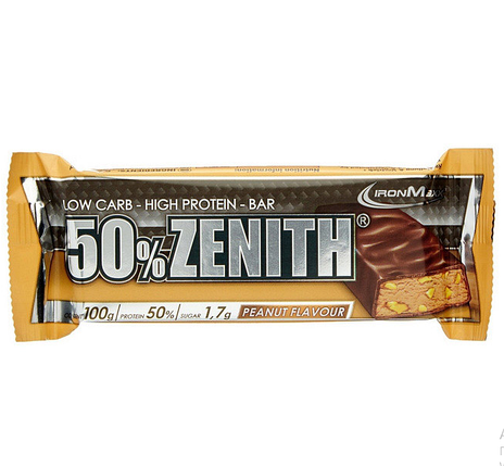 Протеїновий батончик 50% Zenith High Protein IronMaxx 100 g, фото 1