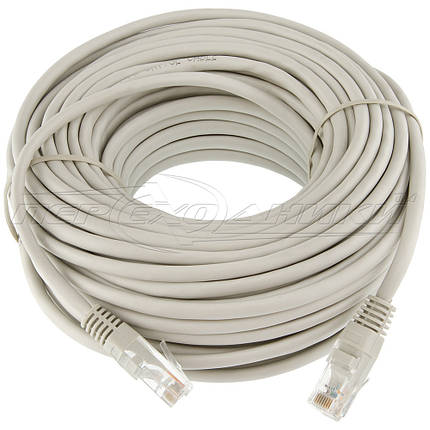 Патч-корд литий CAT5e UTP, RJ45, мідь, 20 м, фото 2