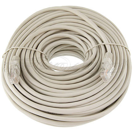 Патч-корд литий CAT5e UTP, RJ45, мідь, 30 м, фото 1
