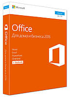 Microsoft Office Home and Business 2016 32/64Bit Ukrainian CEE Only DVD P2 (T5D-02734 ) BOX