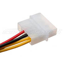 Кабель живлення для відеокарт 6 pin PCI-E to Molex, 14 см, фото 3