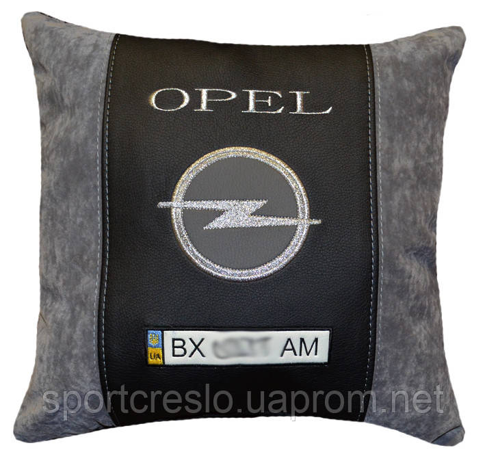 Автомобильная Подушка сувенирная с логотипом Opel опель - фото 5 - id-p23150492