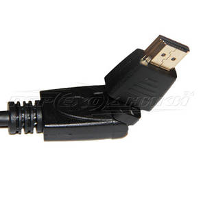 Кабель HDMI v1.4, до 1.5 м 360°, фото 2