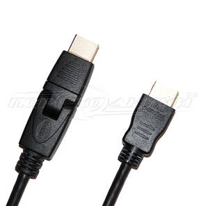 Кабель HDMI v1.4, до 1.5 м 360°, фото 2