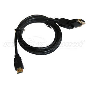 Кабель HDMI v1.4, до 1.5 м 360°, фото 2