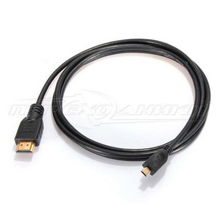 Кабель micro HDMI - HDMI v1.4 High Speed, 1.5 м, фото 2