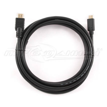 Кабель mini HDMI - HDMI v1.4 High Speed With Ethernet, 3 м, фото 2