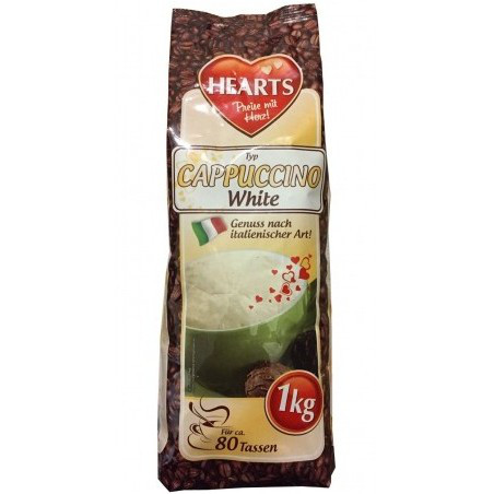 Капучино для кавових автоматів Hearts Capuccino White, 1 кг, Німеччина