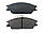 Колодки гальмівні диск передні Hyundai Getz (02-11), Elantra I (J1) (90-95); Honda Accord II (83-85), фото 3