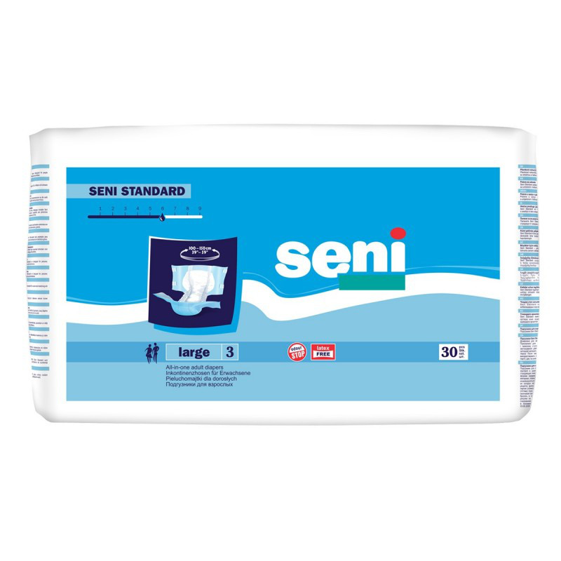 Підгузники для дорослих SENI STANDARD Large 30 шт, фото 1