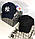 Крута кепка New York Yankees з чорним лого, фото 3