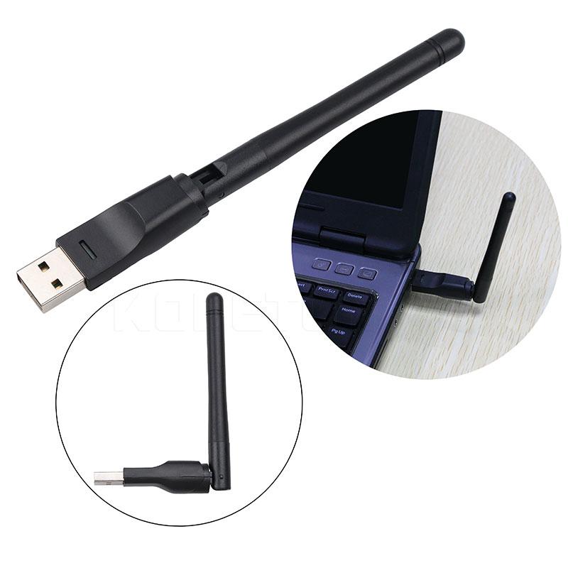 USB міні WiFi адаптер для ПК, ТВ приставок T2, чіп Ralink MT 7601
