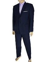 Класичний чоловічий костюм Legenda Class 418 # 3/4 темно-синього кольору