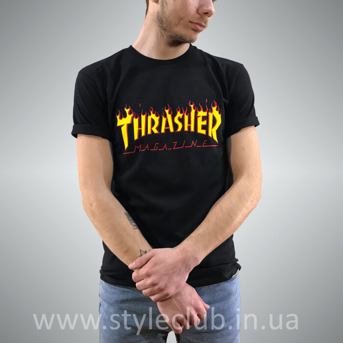 Футболка Thrasher чоловіча. Бірки оригінальні XS