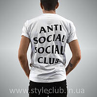 Футболка мужская Anti Social social club бирка A.S.S.C.