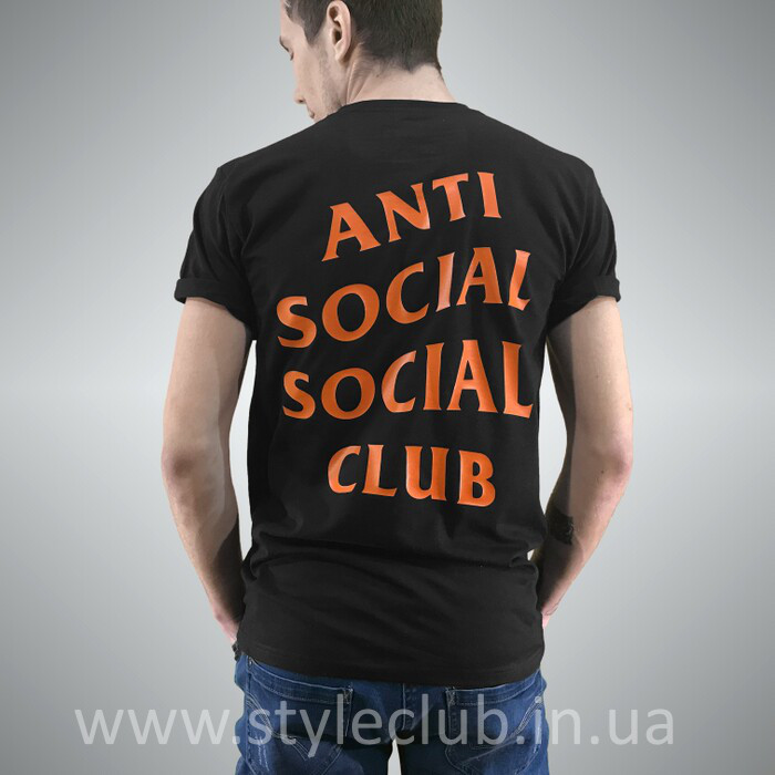 Футболка ASSC Undefeated Paranoid. бірка Anti Social Social Club XS, фото 1