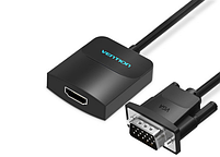 VGA to HDMI Конвертер Vention Адаптер + Аудіо + Живлення ACNBB, фото 7