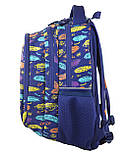 Рюкзак для підлітка шкільний ортопедичний YES молодіжний T-22 Feather, 45*31*15, 554790, фото 2