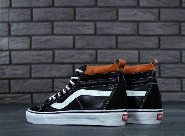 Кеди Vans SK8 Old Skool Black Leather Vans SK8 Old Skool Black Leather