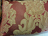 Комплект декоративних подушок Simosh Firanka 7шт бордові (п_0437), фото 5