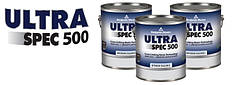 Мийна фарба Ultra Spec® 500 Benjamin Moore глибокоматова, яєчна шкаралупа, 0,946 л, фото 5