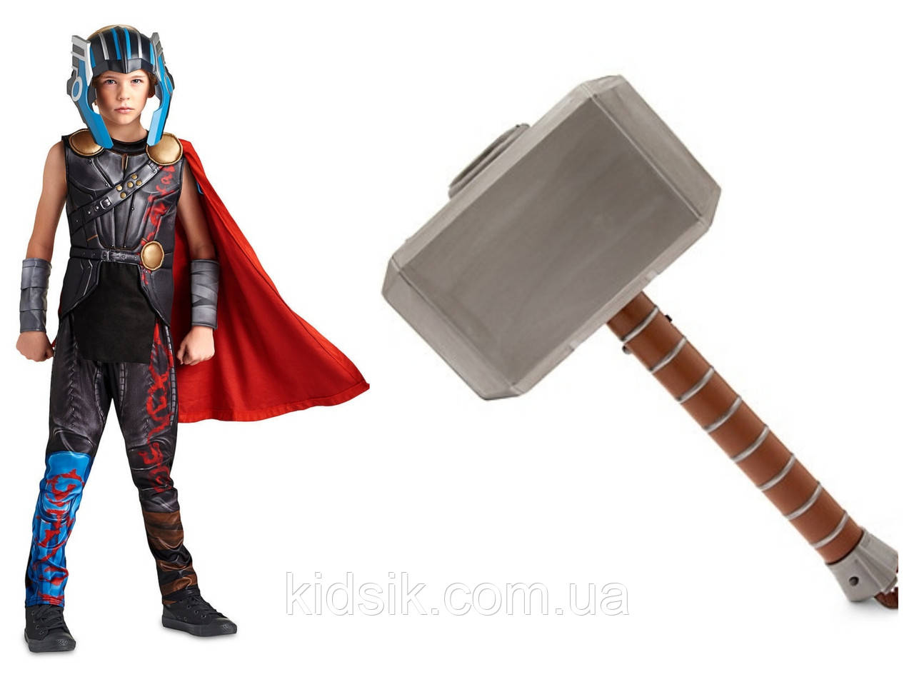 Карнавальний костюм Тор Рагнарок + інтерактивний молот Дісней Thor , DISNEY 2017, фото 1