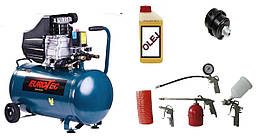 Компресор оливний EuroTec 50L 3,9KM 