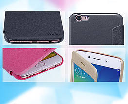 Шкіряний чохол Nillkin Sparkle для OPPO R9s (4 кольорів), фото 4