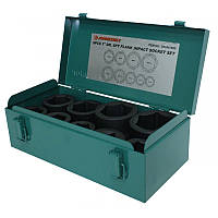 Набір торцевих головок ударних 1" DR, 24-50 мм, 9 предметів S03A8109S Jonnesway